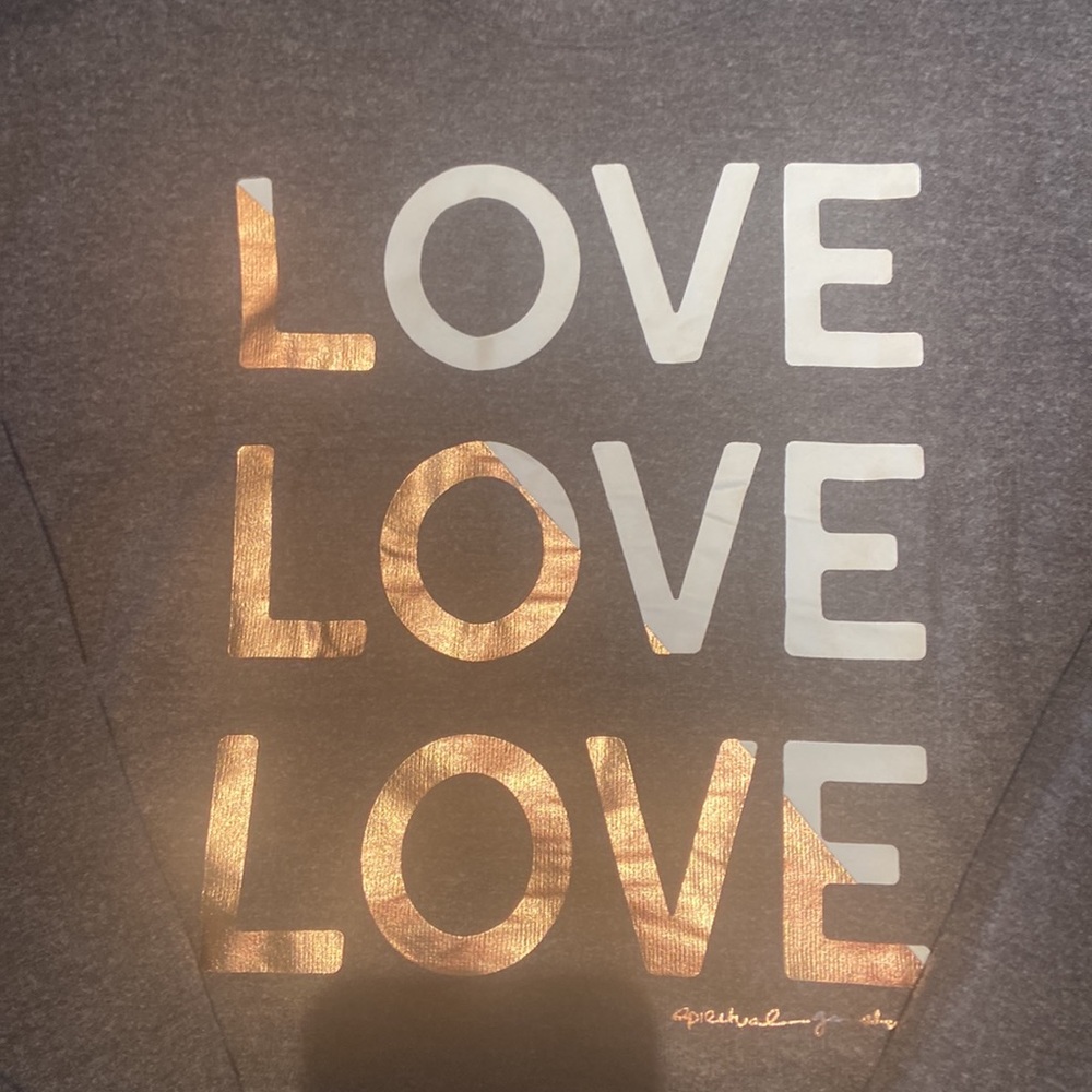 Spiritual Gangster love crew sweatshirt
